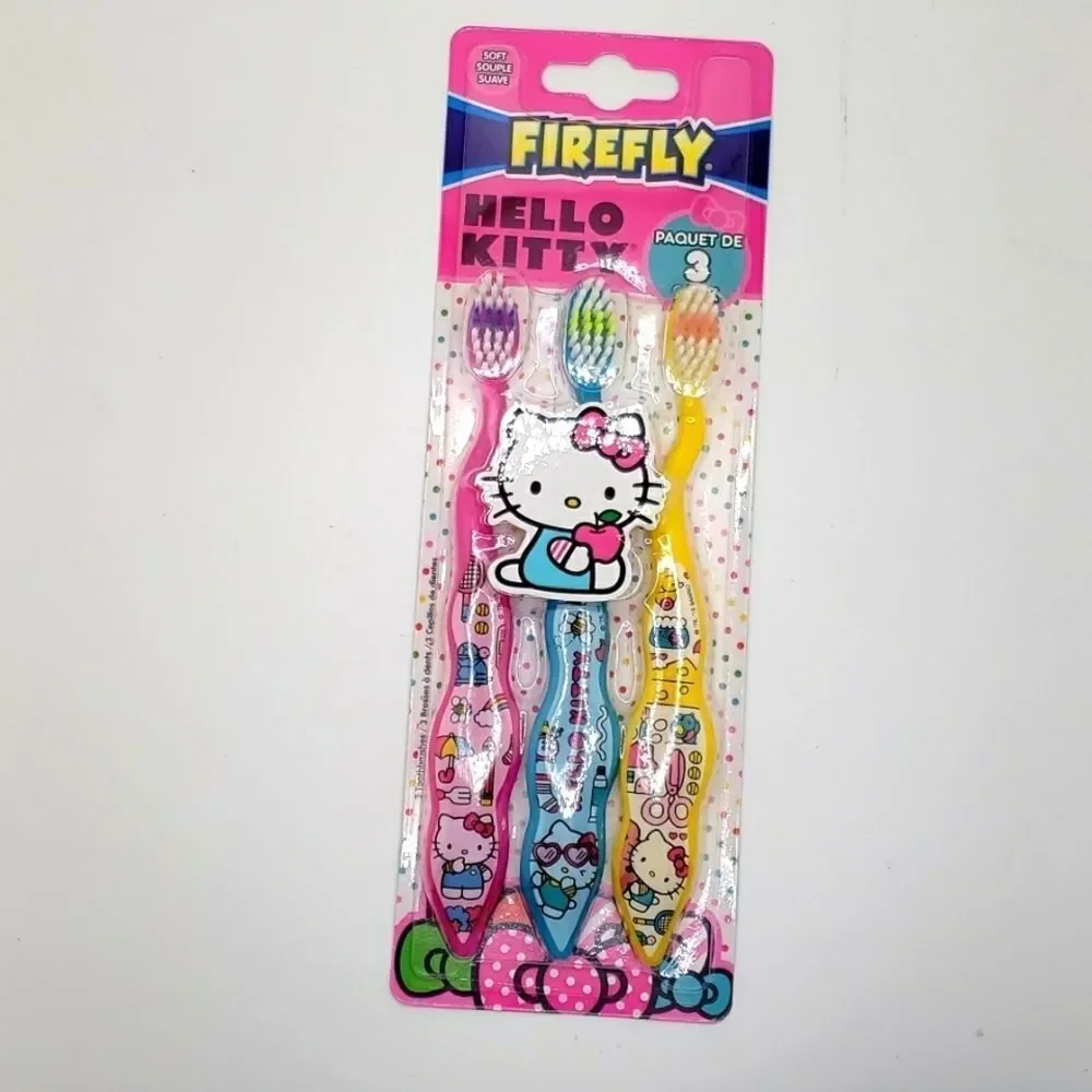 Hello Kitty toothbrush 3 pack